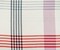 Red-Navy-Multi. Famous Maker Cotton Plaid Gauze Woven Fabric By the Yard